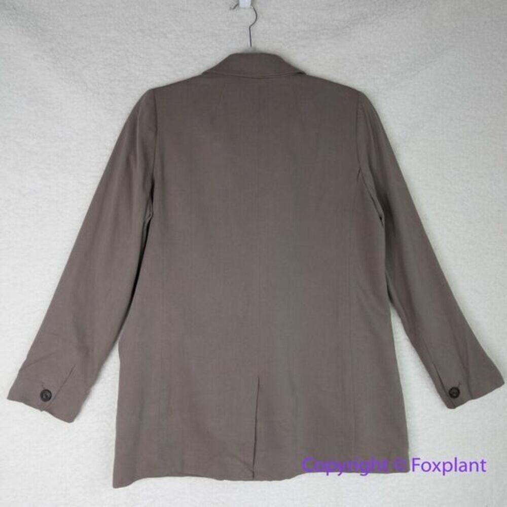 New! Madewell Drapeweave Caldwell Double Breasted Blaze‎ in taupe, size S - Picture 5 of 13